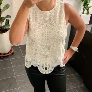 DONATED Banana Republic - Blouse - Size M - Cream